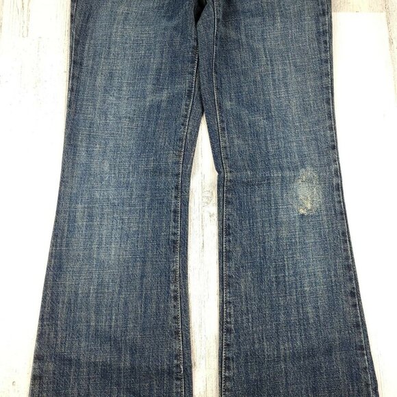 Joe's Jeans The Rocker Skinny Flare Denim Jeans Size 27 (30x31) NWT - Picture 6 of 13